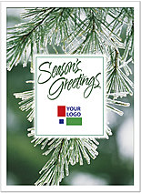 Glistening Branch Logo Card D1356U-4B